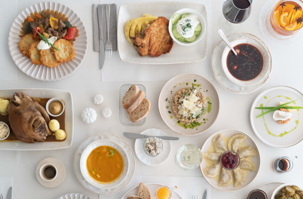 Menu restauracyjne Dajak